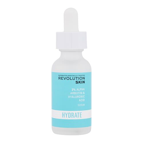 Sérum visage Revolution Skincare Hydrate 2% Alpha Arbutin & Hyaluronic Acid Serum 30 ml