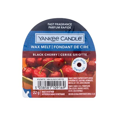 Fondant de cire Yankee Candle Black Cherry 22 g emballage endommagé