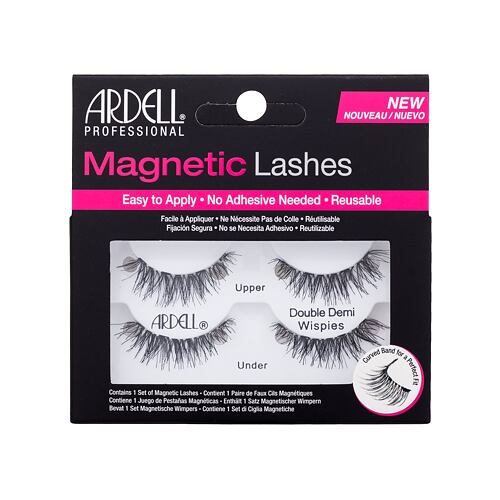 Faux cils Ardell Magnetic Double Demi Wispies 1 St. Black