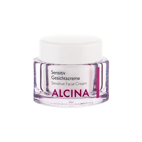 Crème de jour ALCINA Sensitive Facial Cream 50 ml boîte endommagée