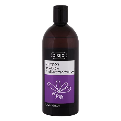 Shampoo Ziaja Lavender 500 ml Beschädigtes Flakon