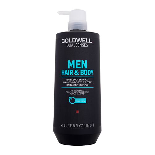 Shampooing Goldwell Dualsenses Men Hair & Body 1000 ml