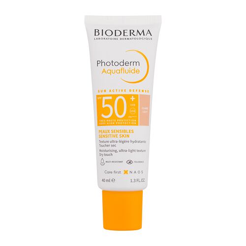 Sonnenschutz fürs Gesicht BIODERMA Photoderm Aquafluid Tinted SPF50+ 40 ml Light
