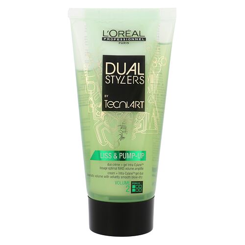 Gel cheveux L'Oréal Professionnel Dual Stylers Liss & Pump-Up 150 ml