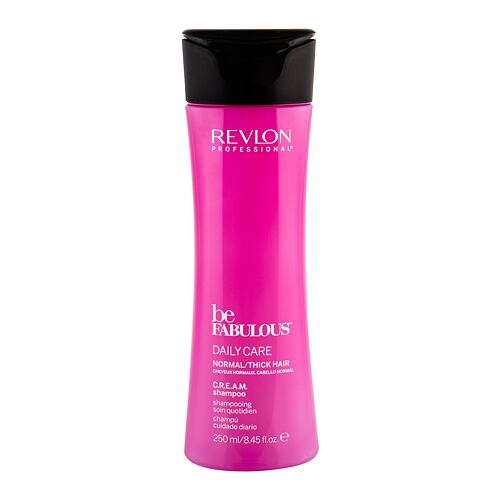Shampooing Revlon Professional Be Fabulous Daily Care Normal/Thick Hair 250 ml boîte endommagée