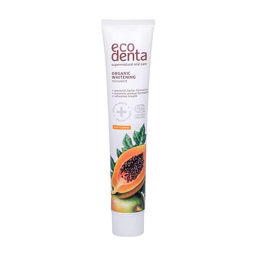 Dentifrice Ecodenta Organic Papaya Whitening 75 ml