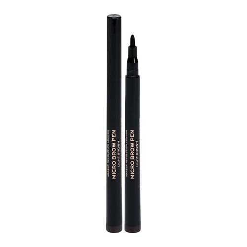 Crayon à sourcils Makeup Revolution London Micro Brow Pen 1 ml Dark Brown