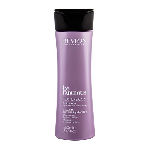 Shampooing Revlon Professional Be Fabulous Texture Care Curl Defining 250 ml boîte endommagée