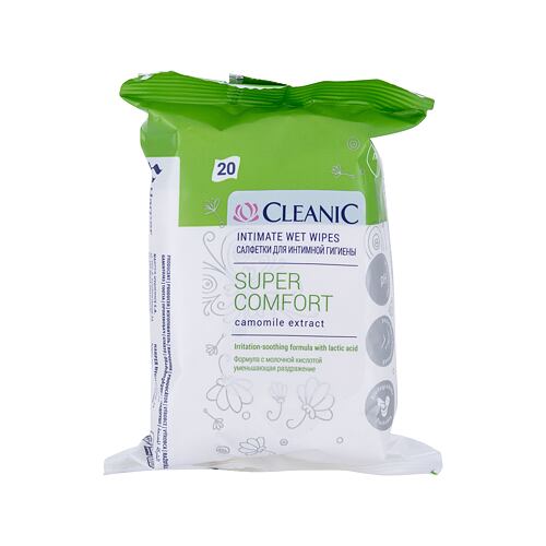 Intimhygiene Cleanic Super Comfort Camomile 20 St.