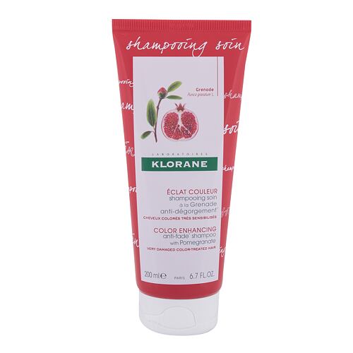 Shampooing Klorane Pomegranate Color Enhancing Anti-Fade 200 ml