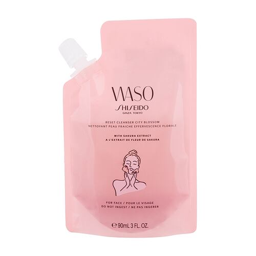 Reinigungsgel Shiseido Waso Reset Cleanser City Blossom 90 ml