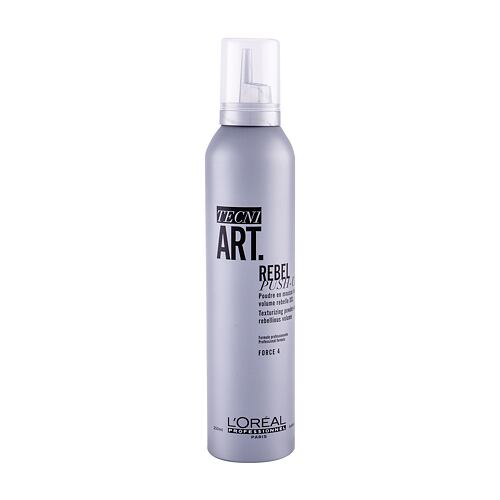 Spray et mousse L'Oréal Professionnel Tecni.Art Rebel Push-Up 250 ml flacon endommagé