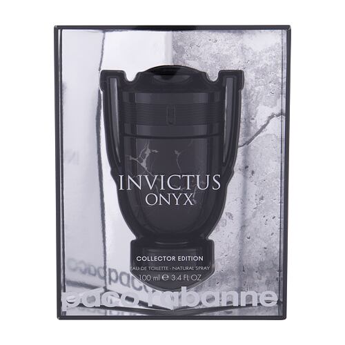 Eau de toilette Paco Rabanne Invictus Onyx Collector Edition 100 ml boîte endommagée