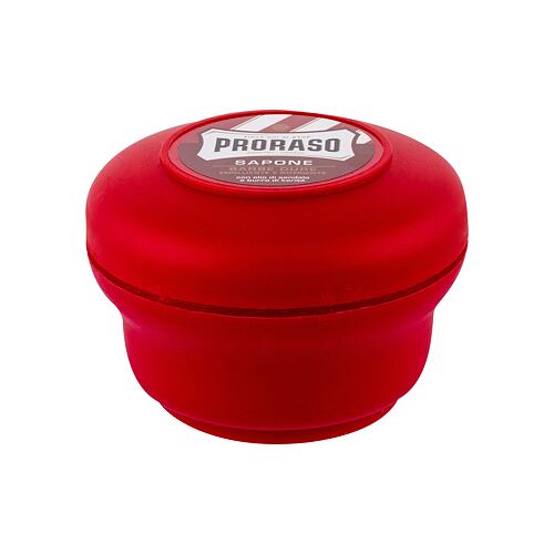 Mousse à raser PRORASO Red Shaving Soap In A Jar 150 ml boîte endommagée