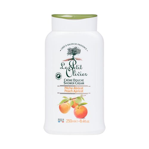 Crème de douche Le Petit Olivier Shower Peach Apricot 250 ml