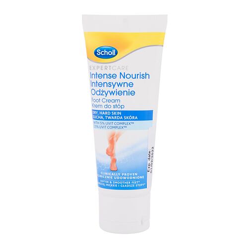 Crème pieds Scholl Expert Care Intense Nourish Foot Cream Dry, Hard Skin 75 ml
