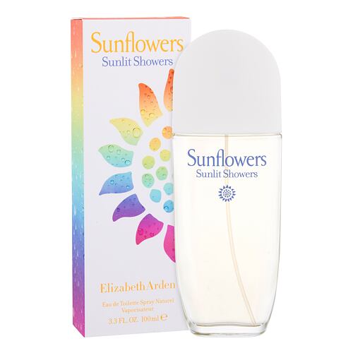 Eau de toilette Elizabeth Arden Sunflowers Sunlit Showers 100 ml boîte endommagée