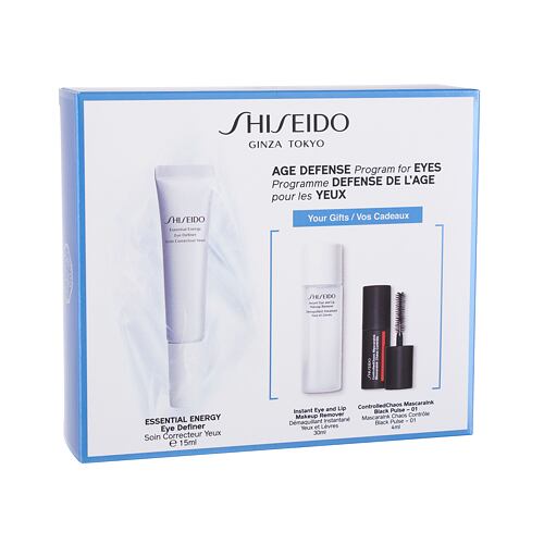 Crème contour des yeux Shiseido Essential Energy 15 ml boîte endommagée Sets